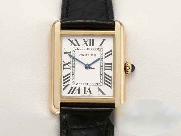  Cartier Tank Solo Edelstahl Gelbgold 750 2024 W1018755 Stahl Gold Damen 