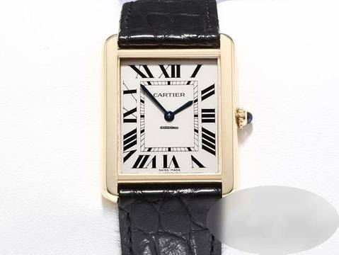  Cartier Tank Solo Großes Modell Edelstahl Gelbgold 750 W5200004 2021 Stahl Gold 