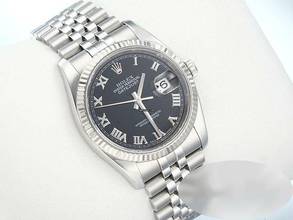 Thumbnail von Rolex Datejust 36 36mm 116234 2011 Edelstahl Weissgold 750 Automatik Stainless Steel 18kt White Gold Stahl Jubilé-band Chronometer Oyster Black Dial