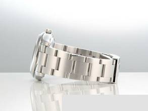 Thumbnail von Rolex Air King 34mm Edelstahl 114200 Automatik Air King Medium Stahl Stainless Steel Oyster-band Chronometer Silver Dial