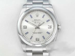 Thumbnail von Rolex Air King 34mm Edelstahl 114200 Automatik Air King Medium Stahl Stainless Steel Oyster-band Chronometer Silver Dial