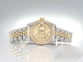 Thumbnail von Rolex Lady-Datejust Edelstahl Gelbgold 750 Diamanten Automatik Gold Stahl Stainless Steel 18kt Yellow Gold Jubilé-band Chronometer Oyster