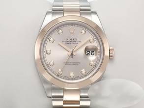 Thumbnail von Rolex Datejust 41 41mm 126301 Edelstahl Rosegold 750 Diamanten Automatik Stahl Gold