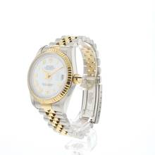 Thumbnail von Rolex Datejust 31 Gold Steel White Roman Dial