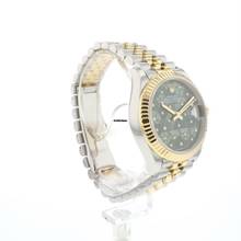 Thumbnail von Rolex Datejust 31 Gold Steel Green Diamond Flower Dial