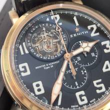 Thumbnail von Zenith Pilot Type 20 Tourbillon Flying Tourbillon Chrono Ouro Rosé Titanium 48mm Automático Completo