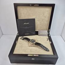 Thumbnail von Zenith Pilot Type 20 Tourbillon Flying Tourbillon Chrono Ouro Rosé Titanium 48mm Automático Completo