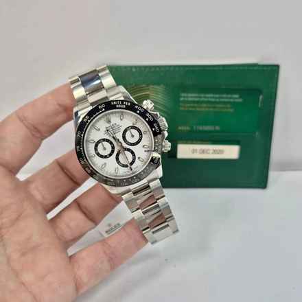  Rolex Daytona Panda Ceramic 40mm Automático Completo 