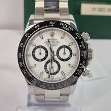 Thumbnail von Rolex Daytona Panda Ceramic 40mm Automático Completo