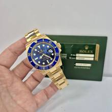 Thumbnail von Rolex Submariner Date Bluesy Yellow Gold 40mm Automático Completo