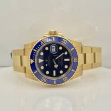 Thumbnail von Rolex Submariner Date Bluesy Yellow Gold 40mm Automático Completo
