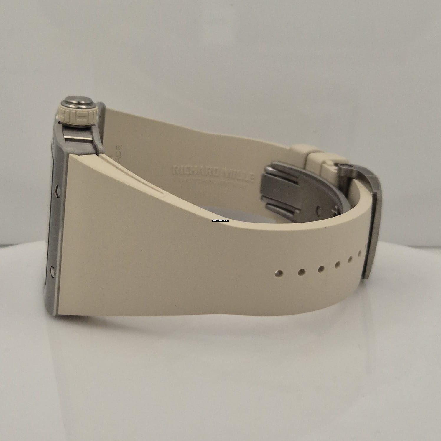 Thumbnail von Richard Mille RM 016 RM016-02 Extra Flat Titanium (lançamento 2025) 36x45mm Automático Completo