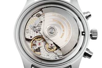 Thumbnail von IWC Fliegeruhr Spitfire Chronograph Schaffhausen Fliegeruhr Chronograph Automatik Stahl IW371702 VP 8300  B&P