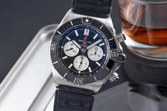 Thumbnail von Breitling Chronomat Super Chronomat B01 44 Chronograph Automatik Ref. AB0136251B2S1 B&P