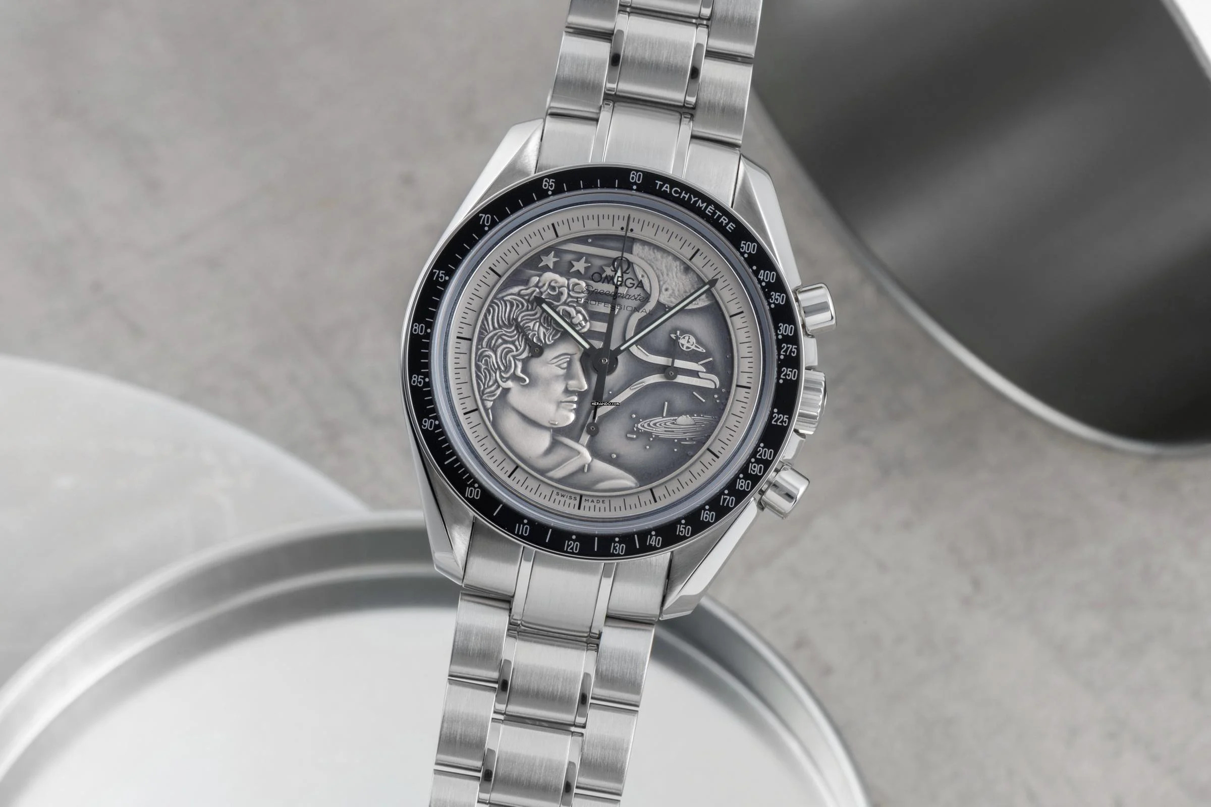  Omega Speedmaster Professional Moonwatch Apollo XVII Chronograph Ref. 311.30.42.30.99.002 B&P 