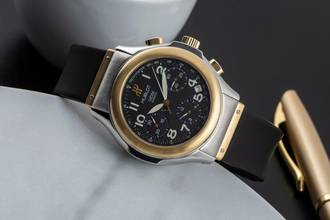 Thumbnail von Hublot Elegant MDM Chronograph Stahl / Gold Automatik Herrenuhr Ref. 1810.2