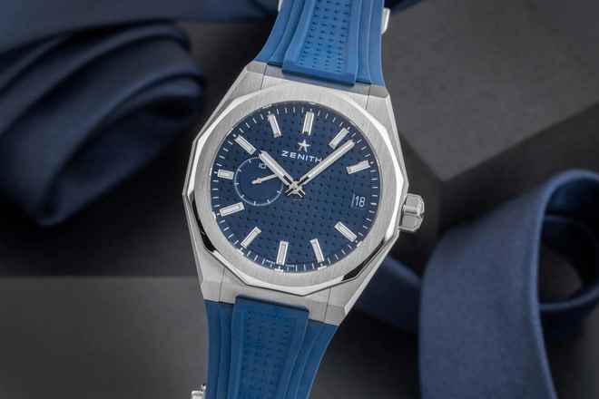  Zenith Defy Skyline Stahl Automatik Herrenuhr Ref. 03.9300.3620/51.I001 B&P 2023 