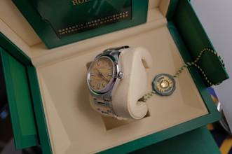 Thumbnail von Rolex Oyster Perpetual Stainless Dial (2025) Cadran beige 11/2025