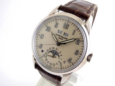  Patek Philippe Perpetual Calendar Whitegold 