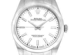 Thumbnail von Rolex Oyster Perpetual 39 Ref.114300 2019 Full Set wie Neu Vintage