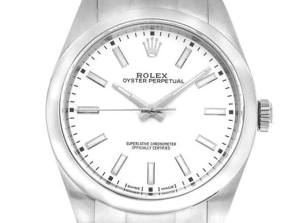  Rolex Oyster Perpetual 39 Ref.114300 2019 Full Set wie Neu Vintage 