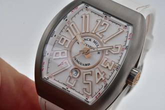 Thumbnail von Franck Muller Vanguard Titanium 18k Ros Gold Limited V45 SC DT White Dial