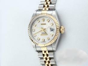 Thumbnail von Rolex Lady-Datejust Edelstahl Gelbgold 750 Diamanten Automatik Stainless Steel 18kt Yellow Gold Stahl Jubilé-band Chronometer Oyster