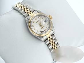 Thumbnail von Rolex Lady-Datejust Edelstahl Gelbgold 750 Diamanten Automatik Stainless Steel 18kt Yellow Gold Stahl Jubilé-band Chronometer Oyster