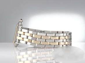 Thumbnail von Cartier Panthère Mittleres Modell 2019 Edelstahl Gelbgold 750 W2pn0007