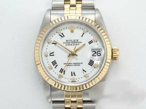 Thumbnail von Rolex Datejust 31 Medium Stahl Gelbgold 750 Diamanten Automatik Stainless Steel 18kt Yellow Gold Stahl Jubilé-band Chronometer Oyster White Dial
