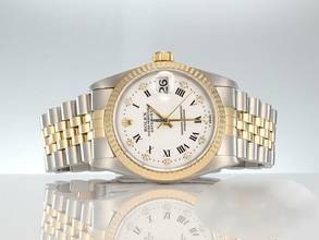 Thumbnail von Rolex Datejust 31 Medium Stahl Gelbgold 750 Diamanten Automatik Stainless Steel 18kt Yellow Gold Stahl Jubilé-band Chronometer Oyster White Dial