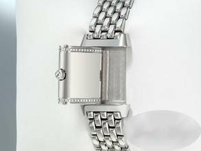 Thumbnail von Jaeger-LeCoultre Reverso Lady 265.8.08 Diamanten Edelstahl Damen Stahl Steel