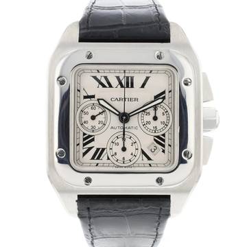  Cartier Santos 100 XL Chronograph Steel 