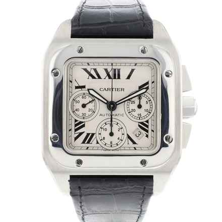  Cartier Santos 100 XL Chronograph Steel 