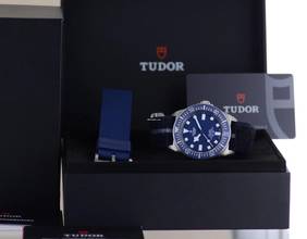 Thumbnail von Tudor Pelagos FXD Titan No Date B+P Diver Manufakturwerk Blue Dial