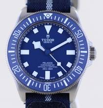 Thumbnail von Tudor Pelagos FXD Titan No Date B+P Diver Manufakturwerk Blue Dial