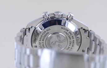 Thumbnail von Omega Speedmaster Professional Moonwatch Chrono Moonwatch Glasboden 50th Anniversary B+P