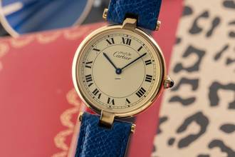 Thumbnail von Cartier Vendome LC GM Vermeil 925 Silber Ivory Dial Medium Size Ref. 83978213