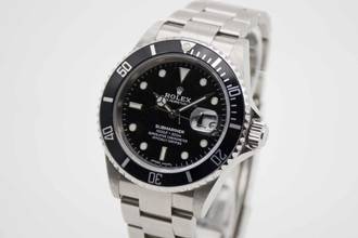 Thumbnail von Rolex Submariner Date 16610T no Holes Box & Papiere Z-Serie aus 2006