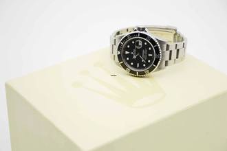 Thumbnail von Rolex Submariner Date 16610T no Holes Box & Papiere Z-Serie aus 2006