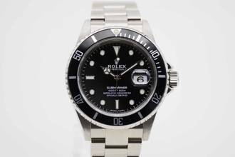 Thumbnail von Rolex Submariner Date 16610T no Holes Box & Papiere Z-Serie aus 2006
