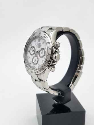  Rolex Daytona white dial rehaut Rolex serviced Full Set 2007 Austria 