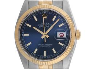 Thumbnail von Rolex Datejust 36 Roulette Ref.116233 2004 Box&Beschreibung wie Neu Vintage