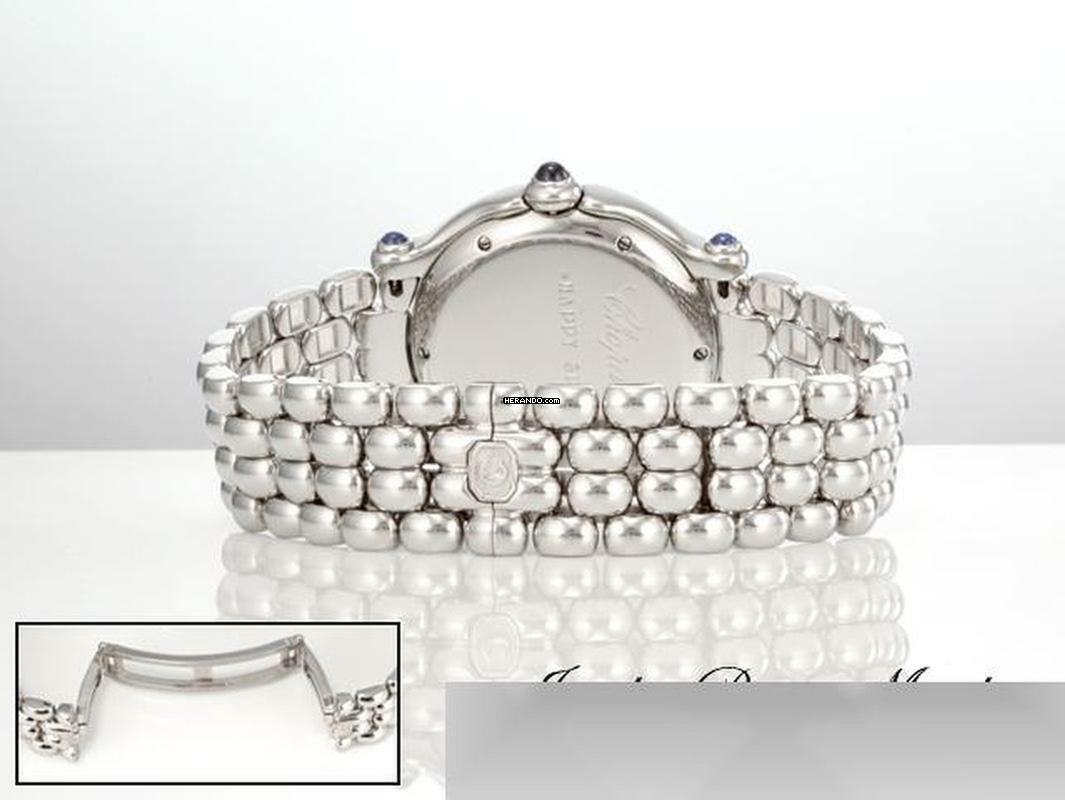 Thumbnail von Chopard Happy Sport Diamonds 32mm 278236 Edelstahl Diamanten Gold