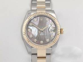 Thumbnail von Rolex Lady-Datejust 31mm 178273 2014 Stahl Gelbgold 750 Perlmutt Diamanten