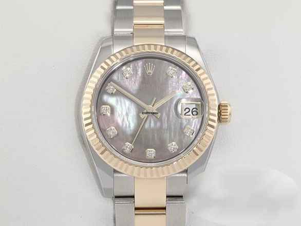  Rolex Lady-Datejust 31mm 178273 2014 Stahl Gelbgold 750 Perlmutt Diamanten 