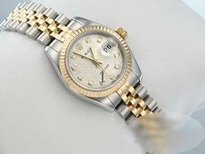 Thumbnail von Rolex Lady-Datejust 179173 2013 Stahl Gelbgold 750 Diamanten Automatik Gold