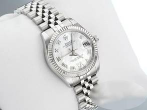 Thumbnail von Rolex Datejust 31 31mm 178274 2018 Stahl Weissgold 750 Perlmutt Diamanten