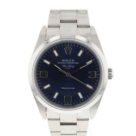  Rolex Air King Blue Dial 