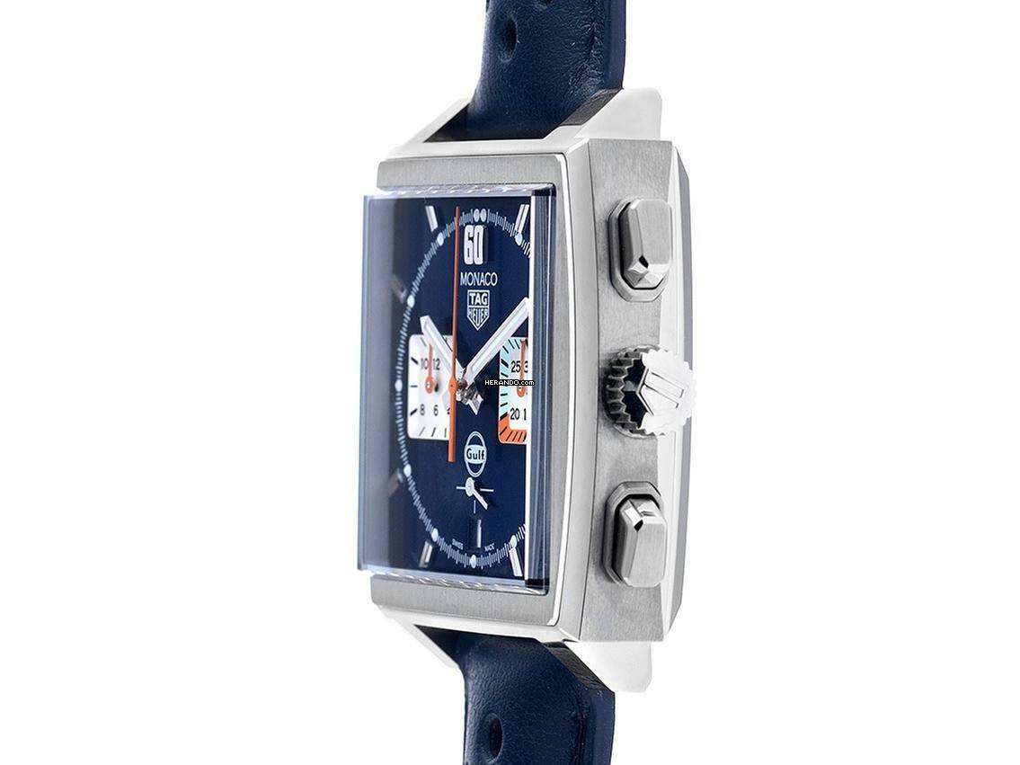 Thumbnail von TAG Heuer Monaco X Gulf Special Edition Ref.CBL2115.FC6494 2025 Full Set Ungetragen